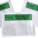 Documents Enclosed Envelopes green