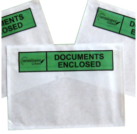 Documents Enclosed Envelopes green Documents Enclosed Envelopes green