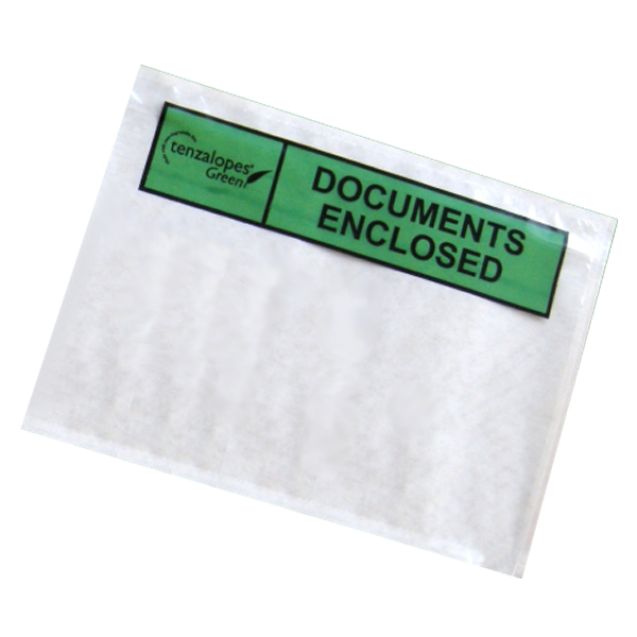 Documents Enclosed Envelopes green